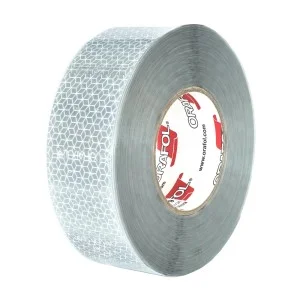 Banda reflectorizanta segmentata reflexite orafol alb 50mmx50m ece 104, MEGA DRIVE