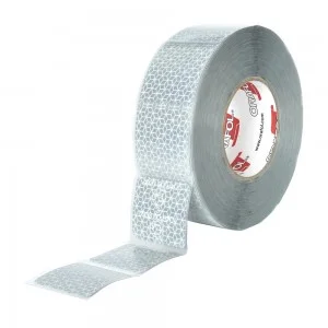 Banda reflectorizanta segmentata reflexite orafol alb 50mmx50m ece 104, MEGA DRIVE