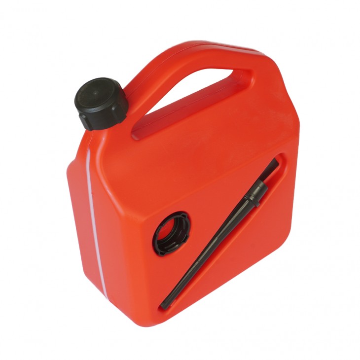 Canistra pentru produse petroliere gama premium. 5 litri - KAN/5L/CZER/ETYK - MEGA DRIVE