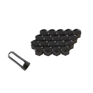 Capac prezoane 19 mm negru set 20 buc+cleste, MEGA DRIVE