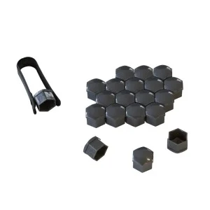 Capac prezoane 21 mm gri set 20 buc+cleste, MEGA DRIVE
