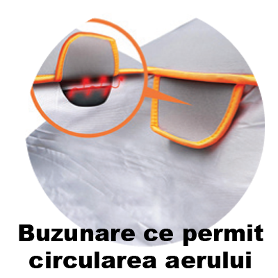 Husa exterior anti-grindina 430x160x120 cm m