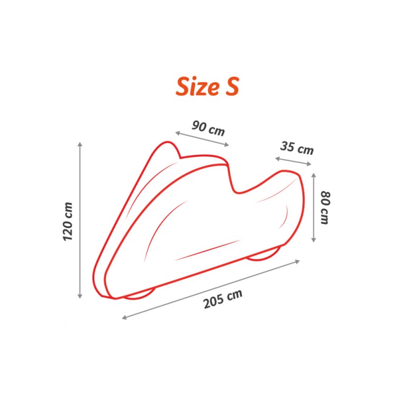 Husa exterior moto marimea s - PureS - MEGA DRIVE