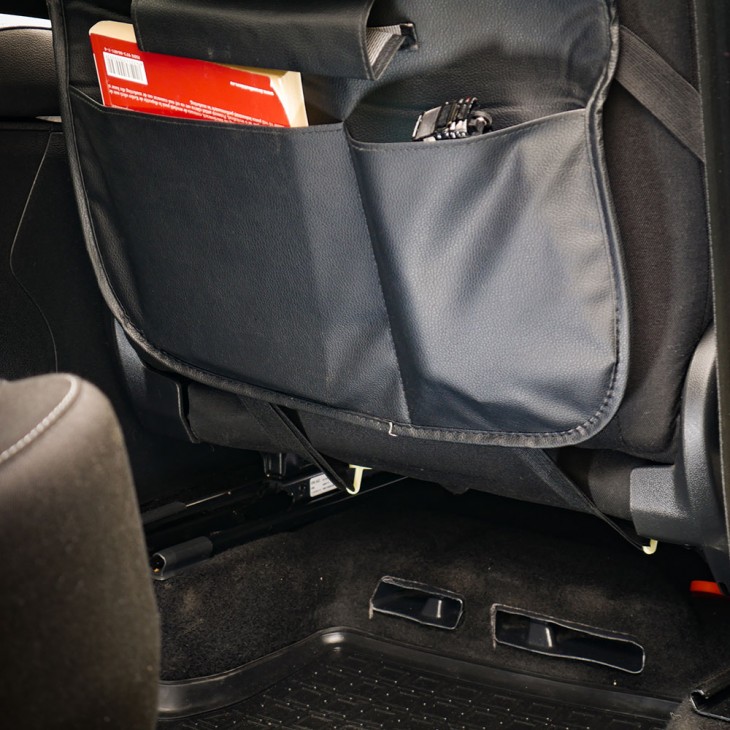 Organizator scaun auto multifunctional negru - 24305 - MEGA DRIVE