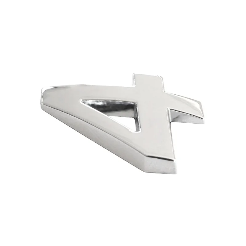 Ornament auto 3d. cifra 4. 26 mm. cromat, MEGA DRIVE