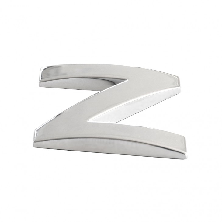Ornament auto 3d. litera n. 26 mm. cromat - 64409 - MEGA DRIVE
