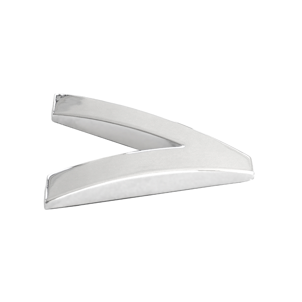 Ornament auto 3d. litera v. 26 mm. cromat - 64431 - MEGA DRIVE