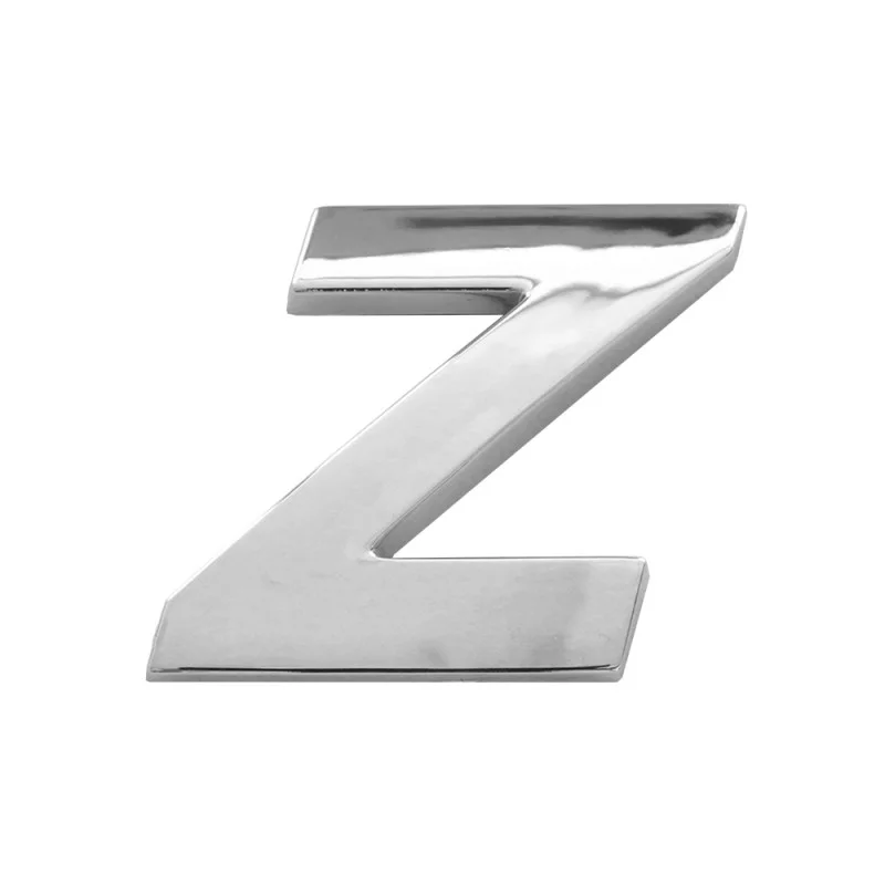 Ornament auto 3d. litera z. 26 mm. cromat, MEGA DRIVE