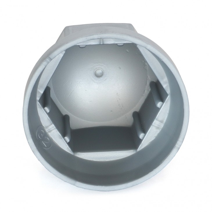 Set 10 bucati capac plastic pentru prezon roata 33 mm gri 41 mm - NN33S - MEGA DRIVE