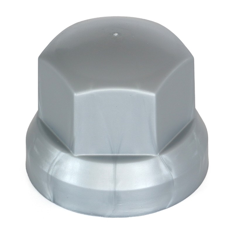 Set 10 bucati capac plastic pentru prezon roata 33 mm gri 41 mm