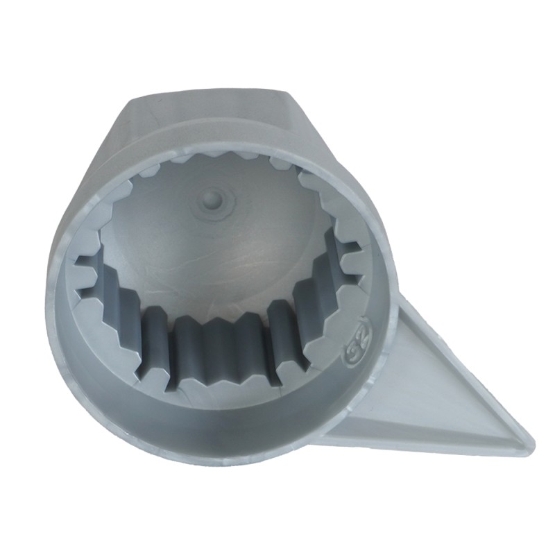 Set 10 bucati capac plastic pentru prezon roata cu indicator 32 mm gri 41 mm - 104153 - MEGA DRIVE