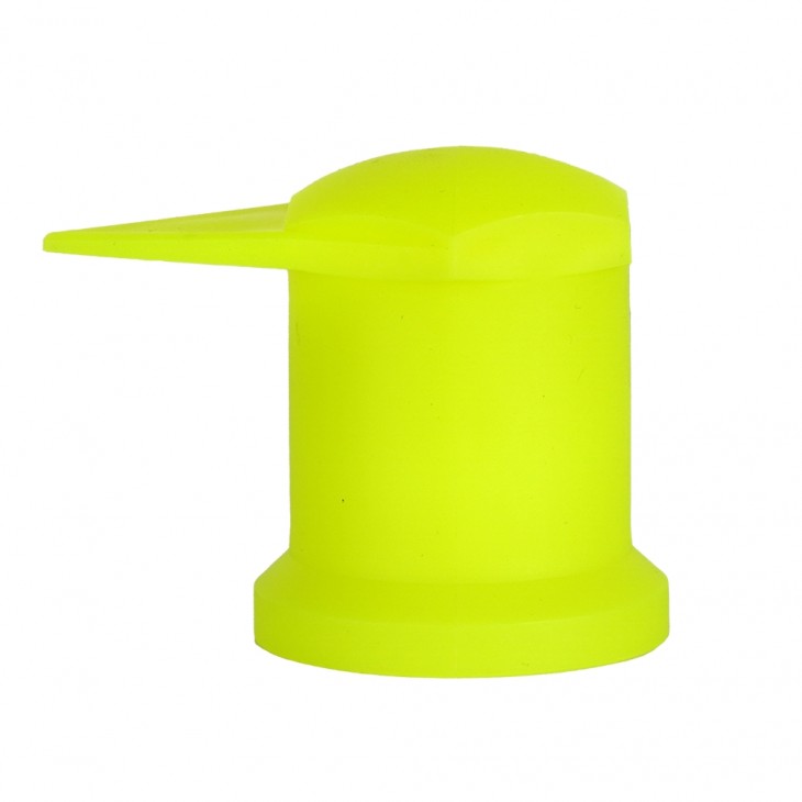 Set 10 bucati capac plastic pentru prezon roata cu indicator 33 mm neon - NW33/Z/Y/NEON WSG - MEGA DRIVE