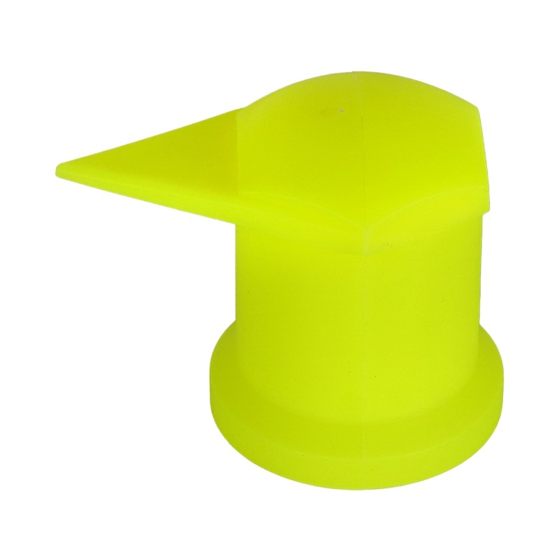 Set 10 bucati capac plastic pentru prezon roata cu indicator 33 mm neon - 104166 - MEGA DRIVE