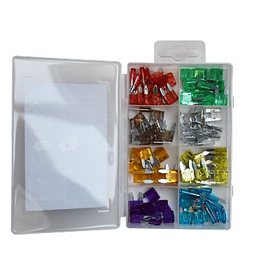Set sigurante fuzibile mini set 100 buc - 02109 - MEGA DRIVE
