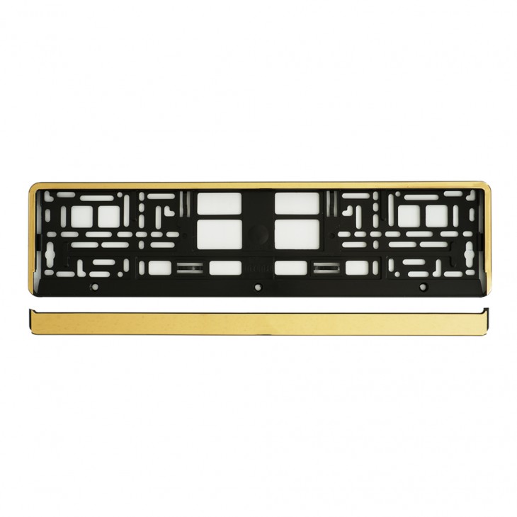 Suport numar inmatriculare mega drive gold 1 buc - R17HPG - MEGA DRIVE