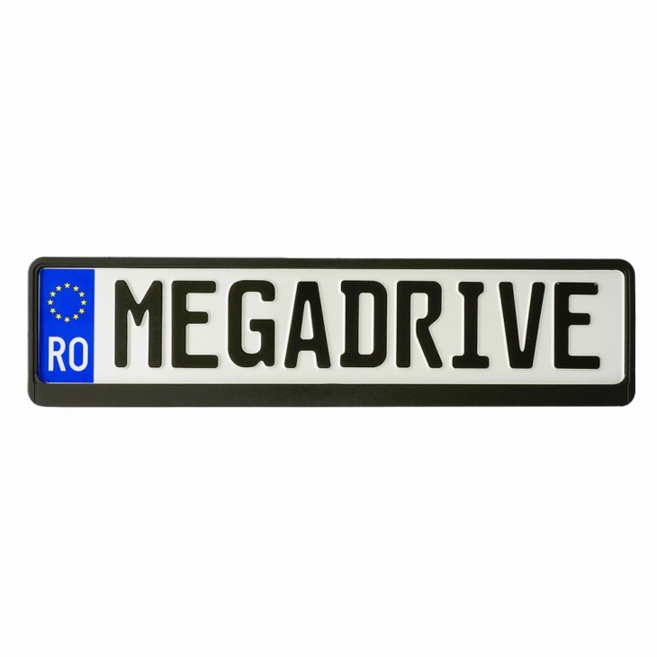 Suport numar inmatriculare mega drive rigleta tip 1. 1buc - 67359 - MEGA DRIVE