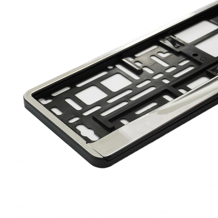 Suport numar inmatriculare mega drive silver 1 buc - 45183 - MEGA DRIVE