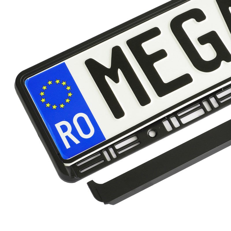 Suport numar inmatriculare rigleta md 2. 1 buc - 24842 - MEGA DRIVE
