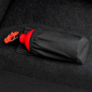 Suport prindere portbagaj pentru stingator negru