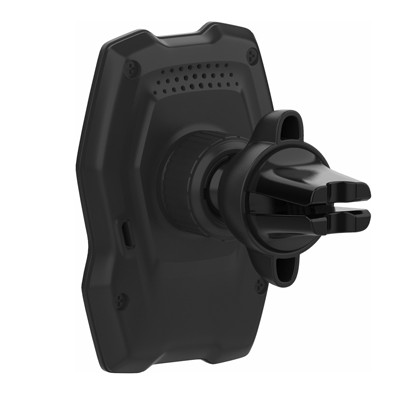Suport telefon auto cu incarcare wireless si fixare in grila de ventilatie - 02810 - MEGA DRIVE