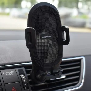 Suport telefon auto extensibil 55-105mm cu prindere in grila de ventilatie, MEGA DRIVE