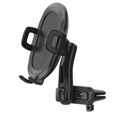 Suport telefon auto extensibil 55-105mm cu prindere in grila de ventilatie