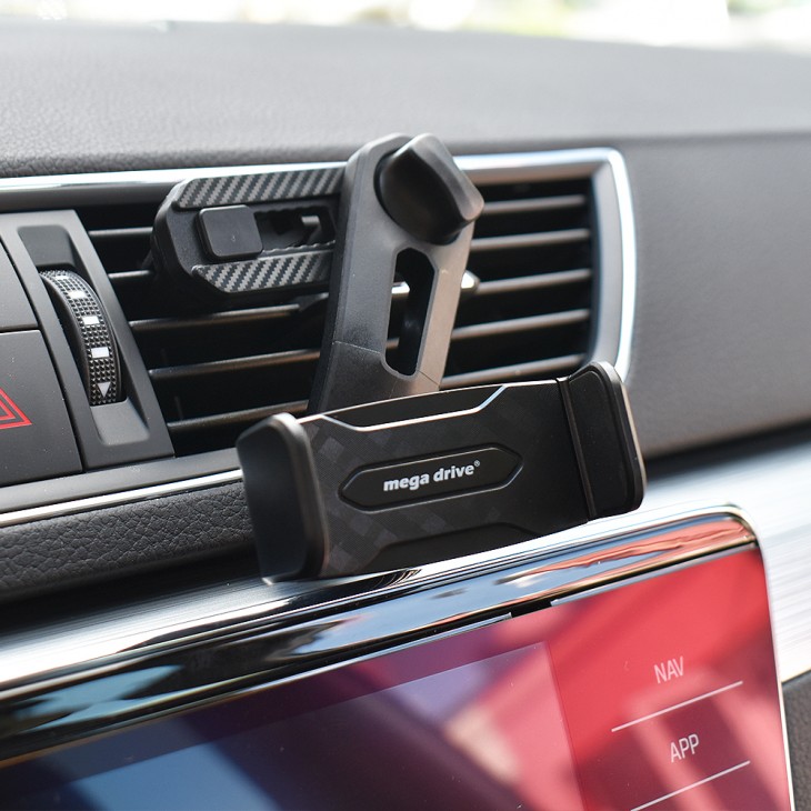 Suport telefon auto extensibil 55-83mm cu prindere in grila de ventilatie - 02805 - MEGA DRIVE