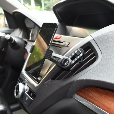 Suport telefon auto extensibil 55-83mm cu prindere in grila de ventilatie