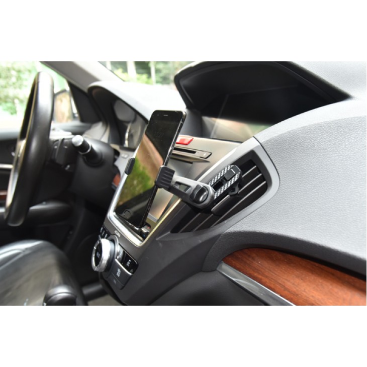 Suport telefon auto extensibil 55-83mm cu prindere in grila de ventilatie - 02805 - MEGA DRIVE