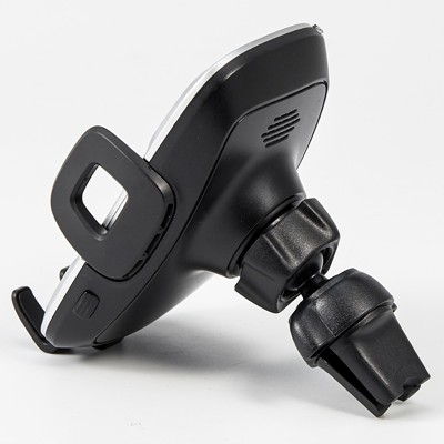 Suport telefon auto smart cu incarcare wireless fast charge si fixare in grila de ventilatie