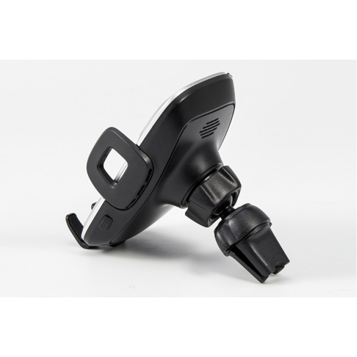 Suport telefon auto smart cu incarcare wireless fast charge si fixare in grila de ventilatie - 02813 - MEGA DRIVE