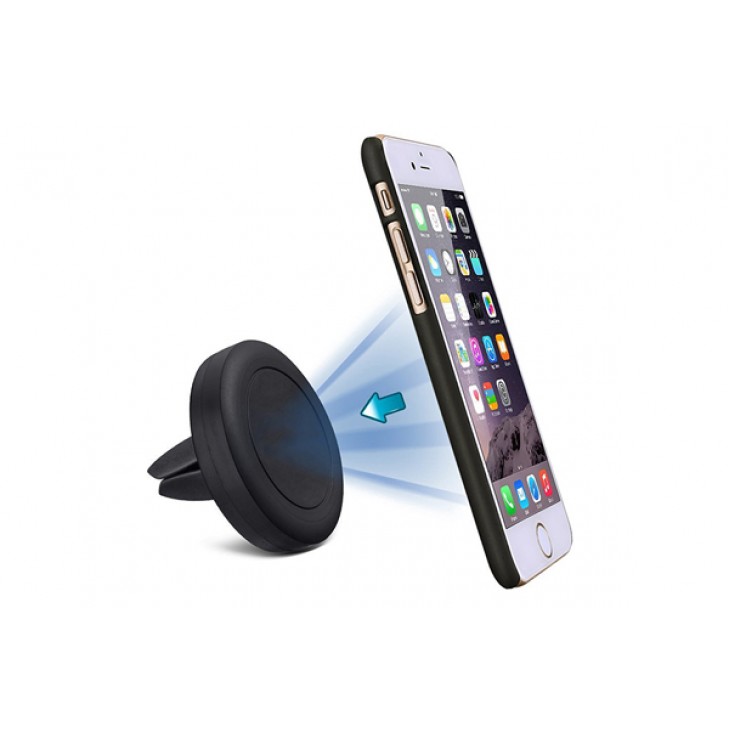 Suport telefon magnetic auto cu fixare in grila de ventilatie - 02803 - MEGA DRIVE