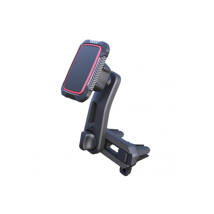 Suport telefon magnetic auto cu fixare in grila de ventilatie si brat reglabil - 02812 - MEGA DRIVE