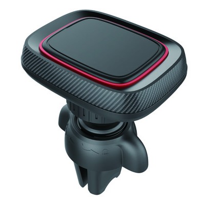 Suport telefon magnetic auto cu fixare in grila de ventilatie si rotatie 360