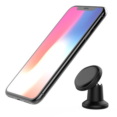 Suport telefon magnetic auto cu fixare pe bord si rotatie 360