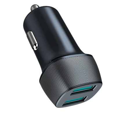 Incarcator auto 2xusb 2.4a 12w