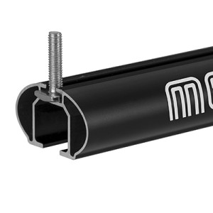 Set bare portbagaj transversale aluminiu tiger black l 120cm cu antifurt