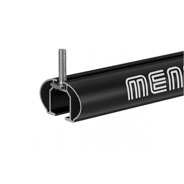 Set bare portbagaj transversale aluminiu tiger black xl 135cm cu antifurt - 02346 - MENABO