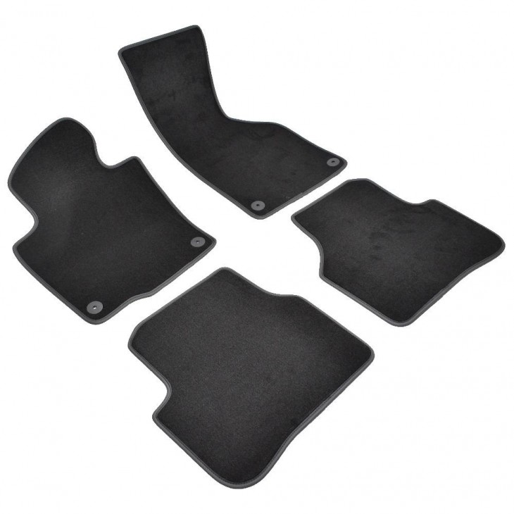 Set covorase auto mocheta umbrella pentru vw jetta vi(2010-)- sisteme fixare rotunde - 02718 - UMBRELLA