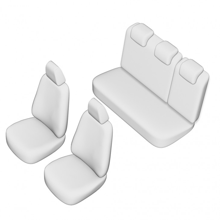 Set huse scaun umbrella pentru opel astra j 2011-2016 (bancheta fractionata) cu tetiere in forma de l - 02322 - UMBRELLA