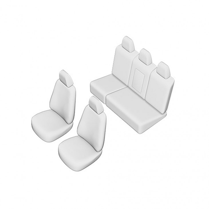 Set huse scaun umbrella pentru nissan x-trail 2014- (bancheta fractionata) - 05188 - UMBRELLA