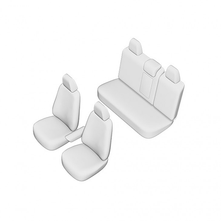 Set huse scaun umbrella pentru renault megane 2016- (bancheta fractionata) - 05195 - UMBRELLA