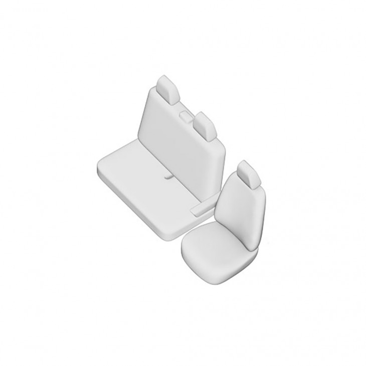 Set huse scaun umbrella pentru mercedes vito (2+1) 2015- - 05186 - UMBRELLA