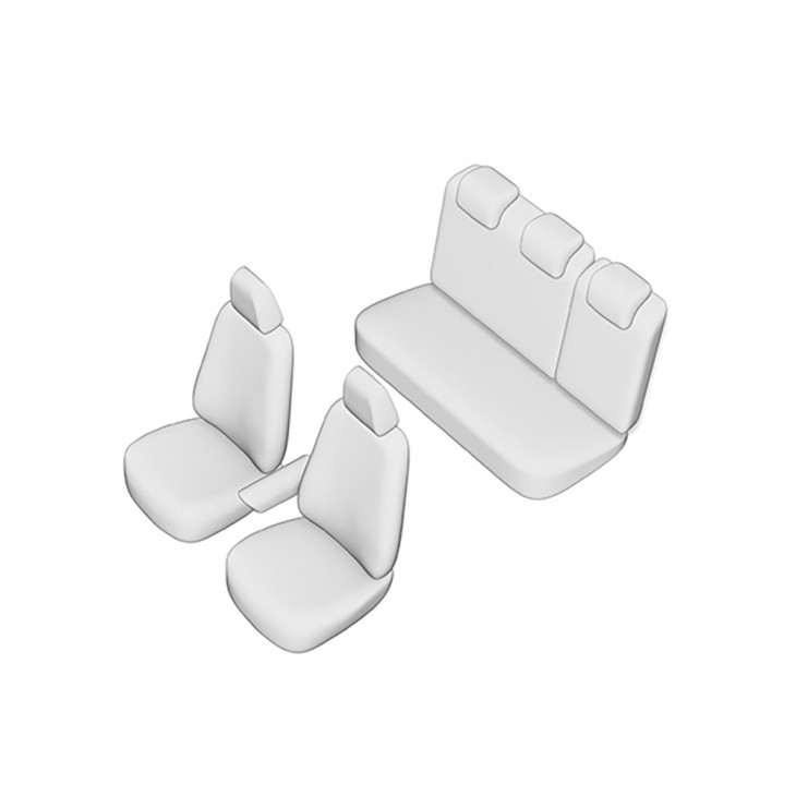 Set huse scaun umbrella pentru ford focus 2019- (bancheta fractionata) - 05368 - UMBRELLA