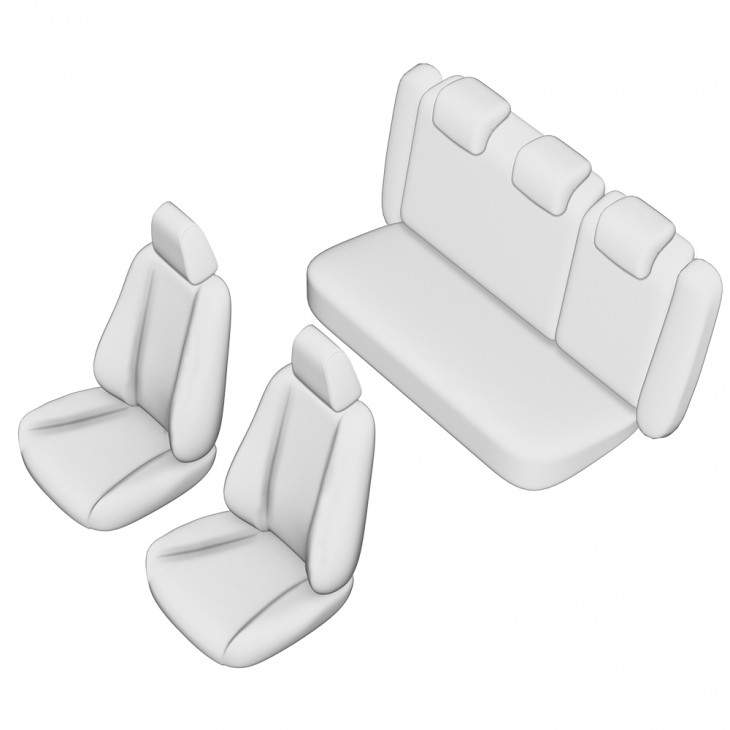 Set huse scaun umbrella pentru kia pro-ceed 2008-2012 (bancheta fractionata) - 05373 - UMBRELLA