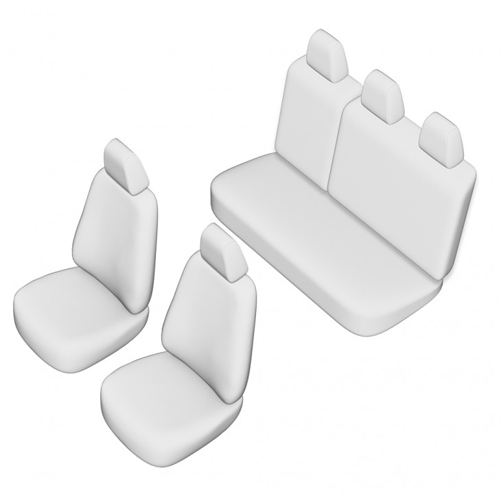 Set huse scaun umbrella pentru dacia sandero stepway 2009-2012 (bancheta fractionata) - 45958 - UMBRELLA