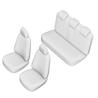 Set huse scaun umbrella pentru audi a-4 (b6) 2002-2008 cu tetiere spate in forma de l