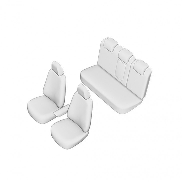 Set huse scaun umbrella pentru vw golf 6 2009-2013 (bancheta fractionata) - 45978 - UMBRELLA
