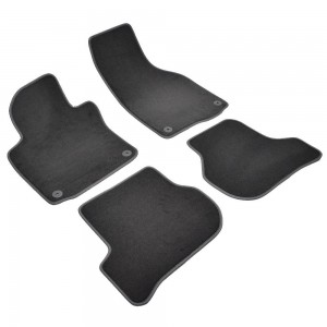 Set covorase auto mocheta umbrella pentru vw golf v(2003-)- sisteme fixare rotunde