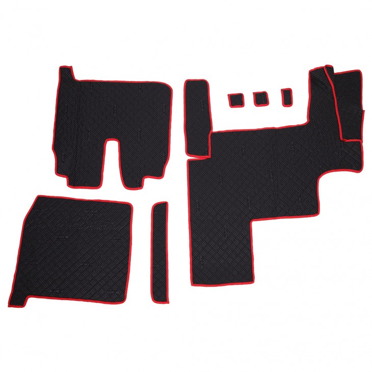 Set covorase piele ecologica truck umbrella pentru man tgx euro 5. negru - 96276 - UMBRELLA